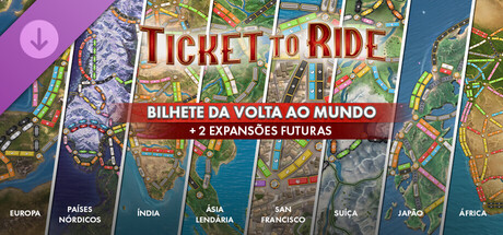 Ticket to Ride®: Bilhete da Volta ao Mundo