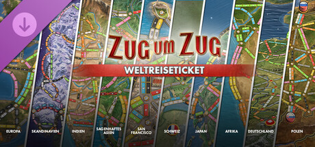 Ticket to Ride Round the World Ticket auf Steam