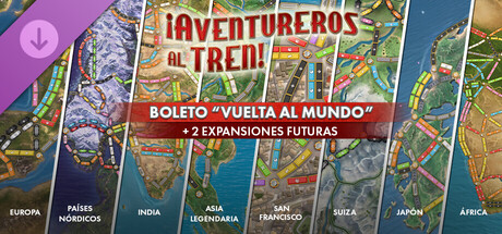 Aventureros al Tren®: Boleto “Vuelta al Mundo”