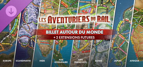 Les Aventuriers du Rail®: Billet autour du monde