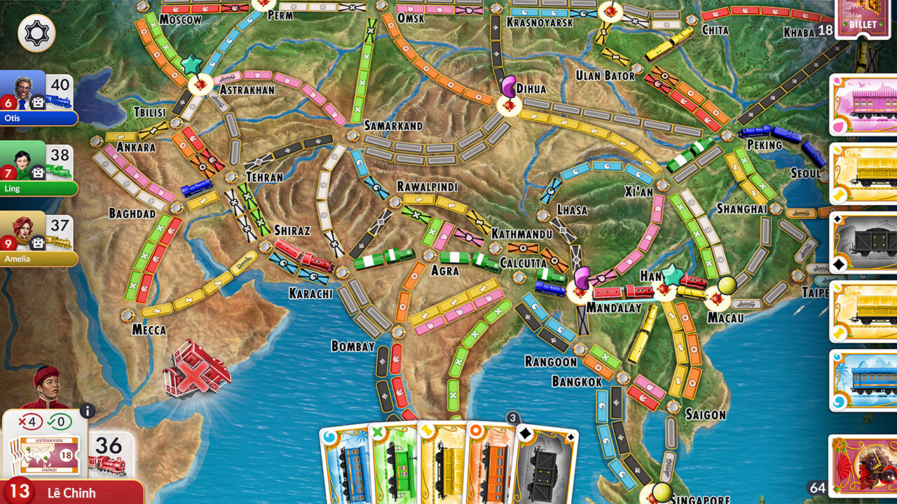 Ticket to Ride: Round the World Ticket