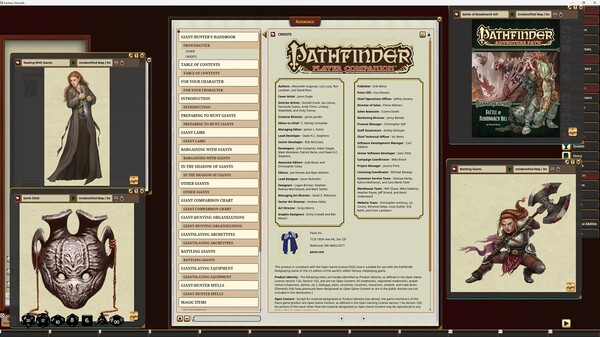 Fantasy Grounds - Pathfinder RPG - Pathfinder Companion: Giant Hunter's Handbook