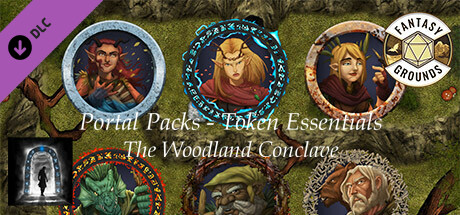 Fantasy Grounds - Portal Packs - Token Essentials: The Woodland Conclave Header Image