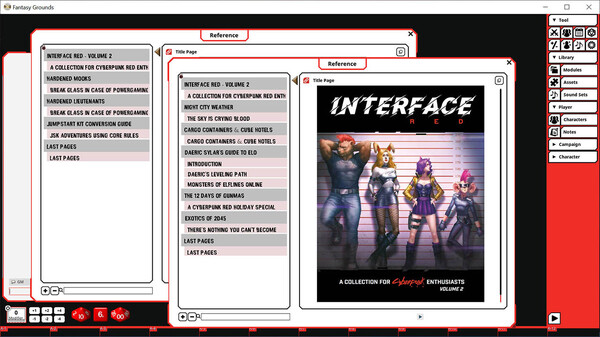 Fantasy Grounds - Cyberpunk RED - Interface RED Volume 2