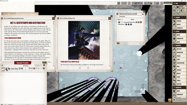Fantasy Grounds - The Return of Dr. Destruction Adventure