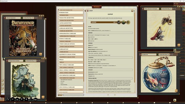 Fantasy Grounds - Pathfinder RPG - Pathfinder Companion: Familiar Folio