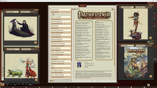Fantasy Grounds - Pathfinder RPG - Pathfinder Companion: Familiar Folio