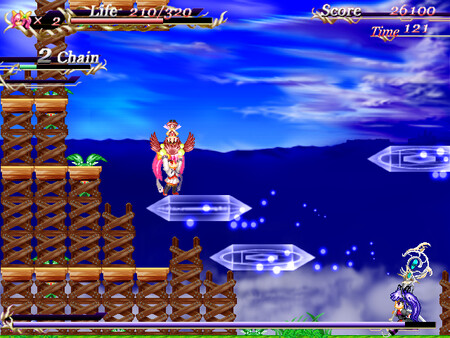 Screenshot 2 of むかしむかしあるところにとてつもなく仲の悪い ツインテールの姉妹姫様がいらっしゃいましたとさ。 - additional gameplay view