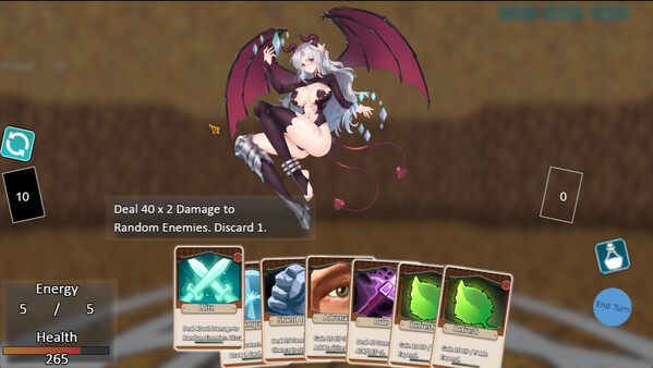 Screenshot z Monster Girl Descent