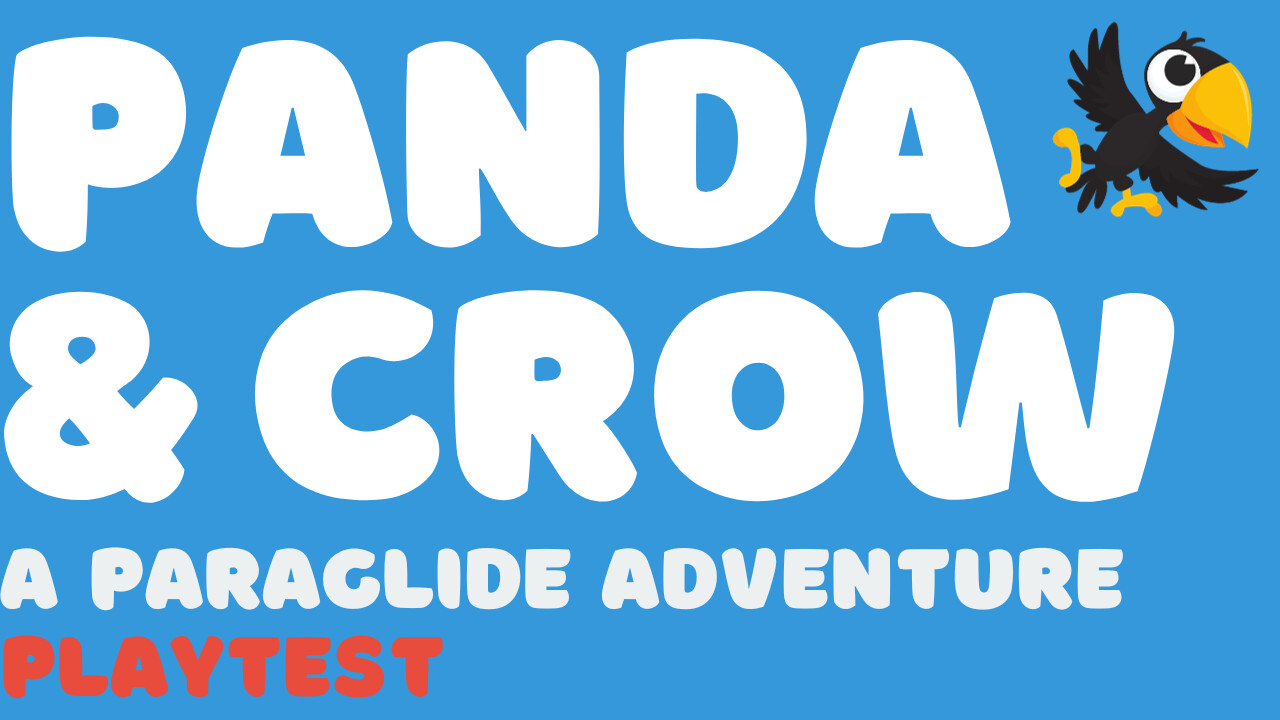 Panda & Crow: A Paraglide Adventure Playtest Featured Screenshot #1