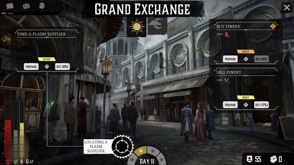 Screenshot of Duskpunk