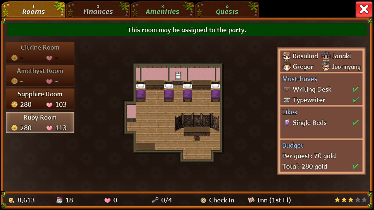 #4. The Hidden Art of Innkeeping (Steam) By: SeaPhoenix