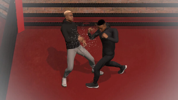 Screenshot z Bloody Knuckles Street Boxing