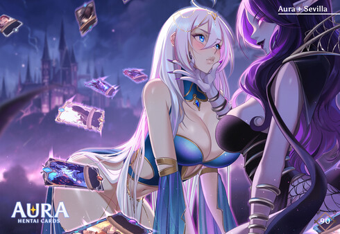 Screenshot z AURA: Hentai Cards - Digital Artbook