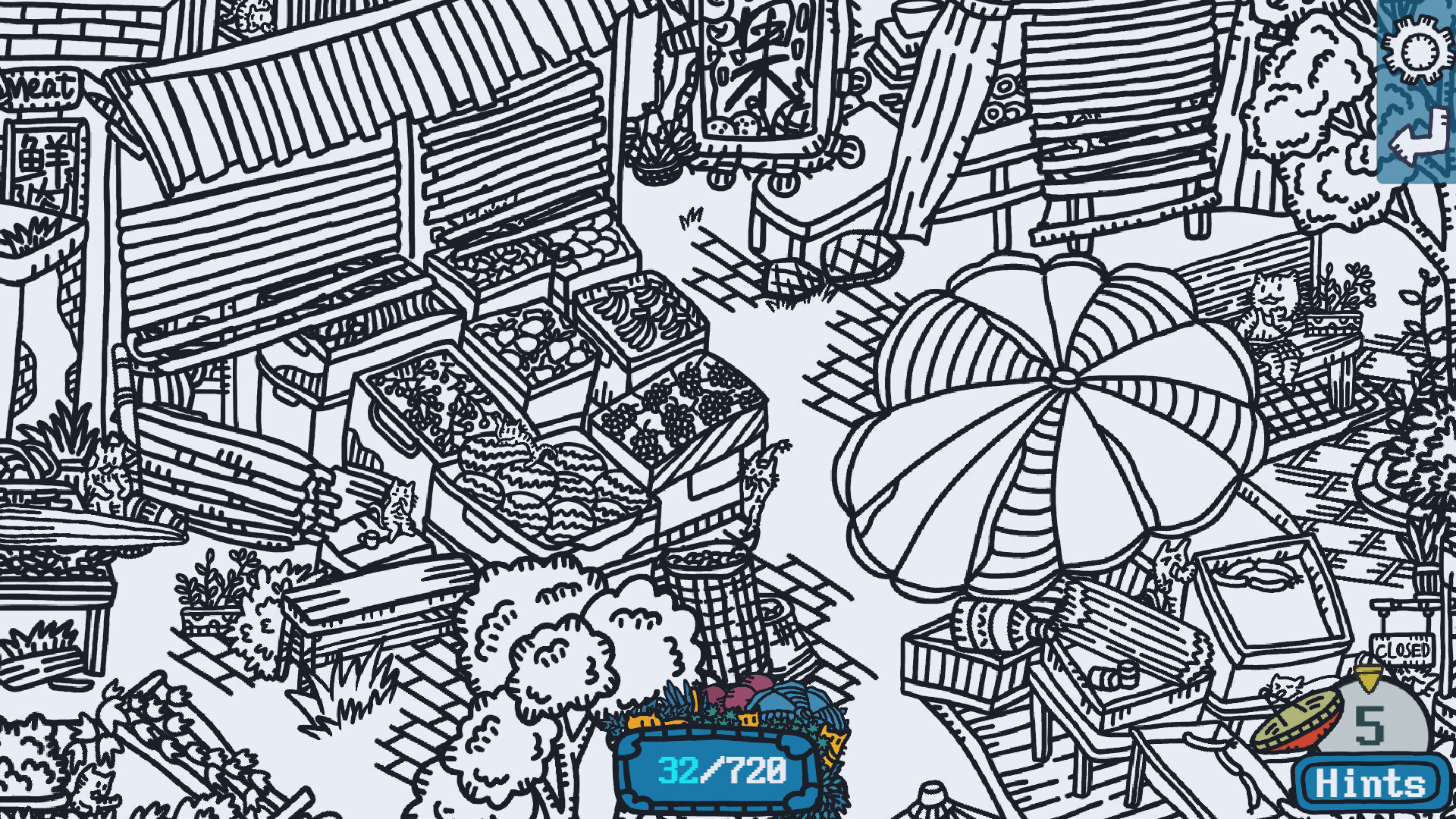 Finding Cats In Street Market screenshot #5