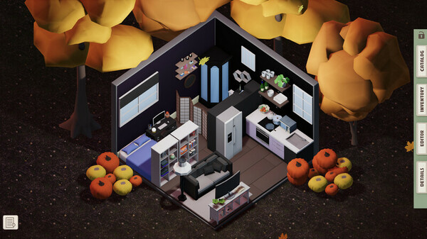 Screenshot z Cozy Room Decorator