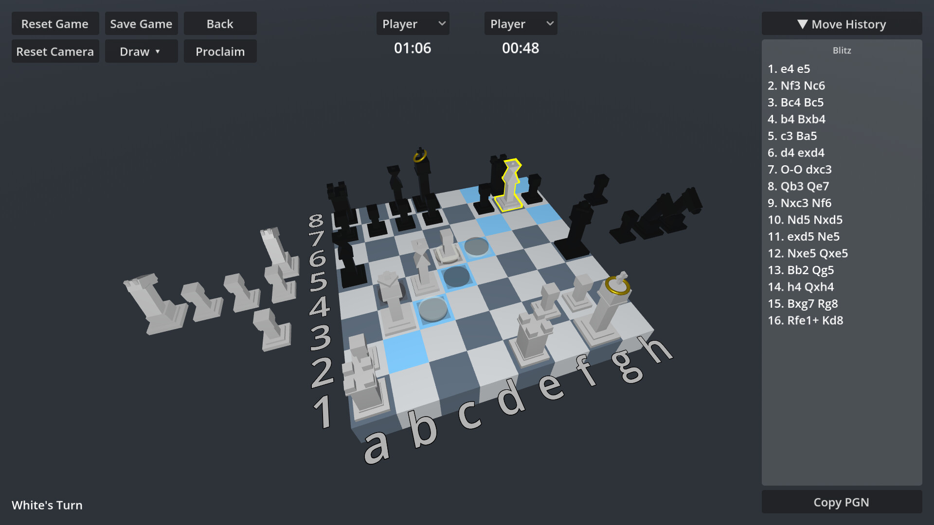 wozitdev's 3D Chess screenshot #7