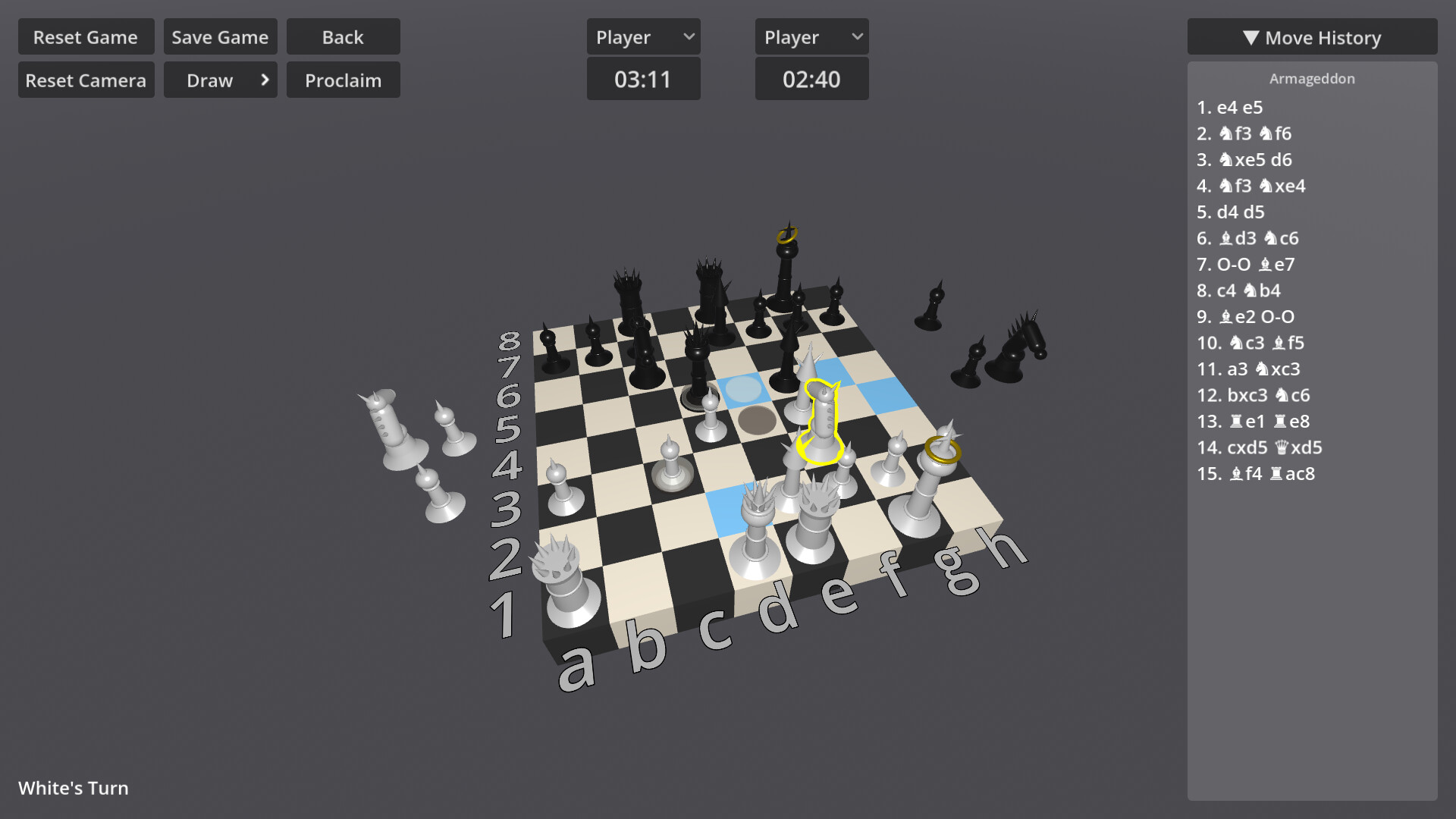 wozitdev's 3D Chess screenshot 3