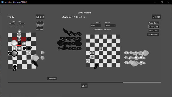 Скриншот 6 из игры wozitdev's 3D Chess