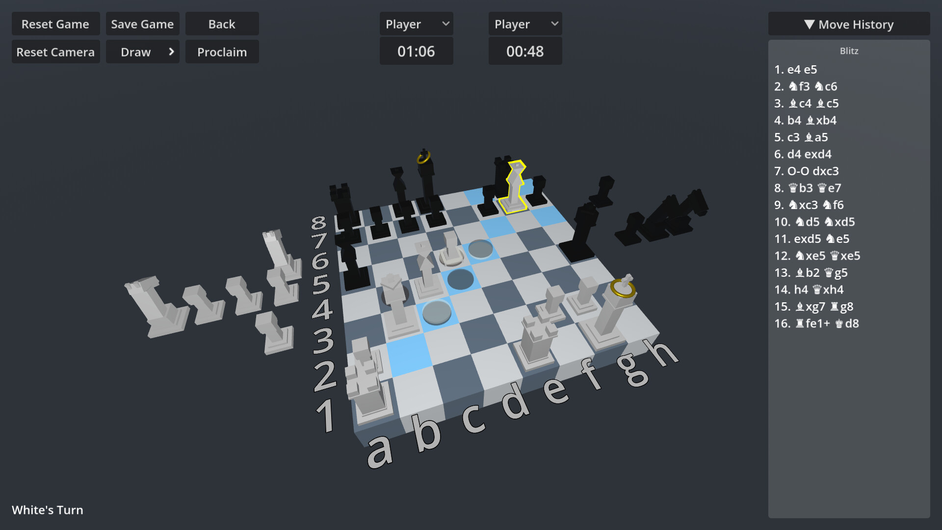 wozitdev's 3D Chess screenshot 10