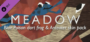 Meadow: DLC de set de aspectos de rana de motas azules y oso hormiguero