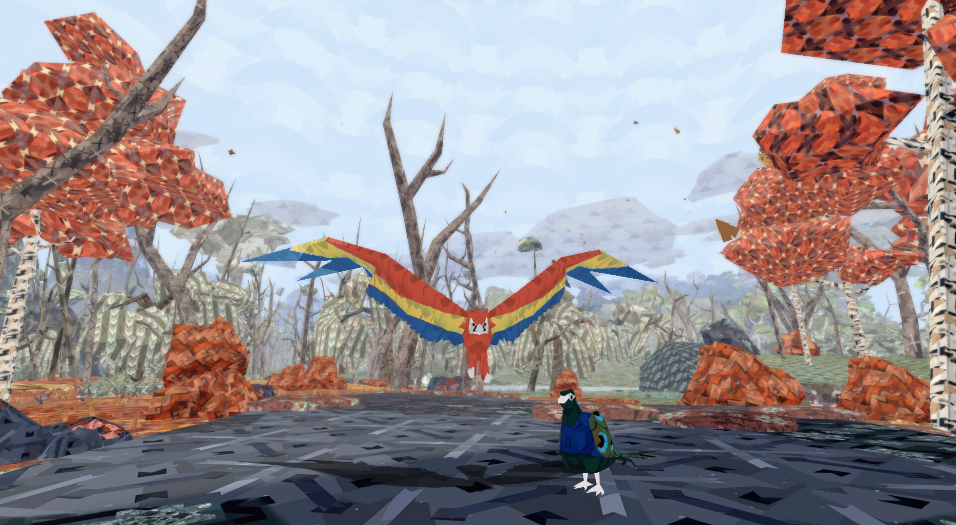 Meadow: Peacock and Scarlet Macaw Skin Pack Featured Screenshot #1