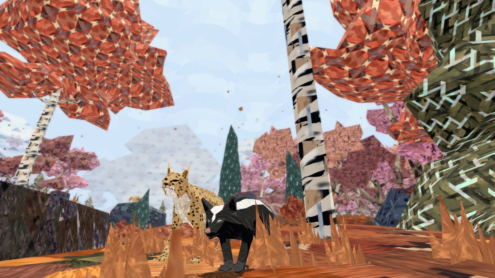 Meadow: Striped Polecat and Leopard Skin Pack Featured Screenshot #1