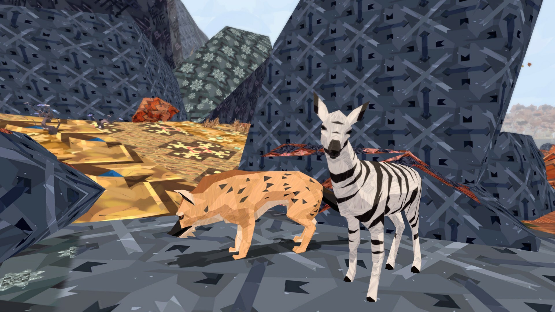 Meadow: Zebra and Hyena Skin Pack Featured Screenshot #1