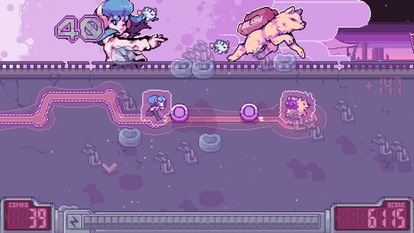 Screenshot z Nebula Flow