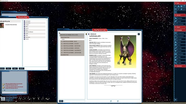 Fantasy Grounds - Star System Set: Frentellis Prime (FULL SET)