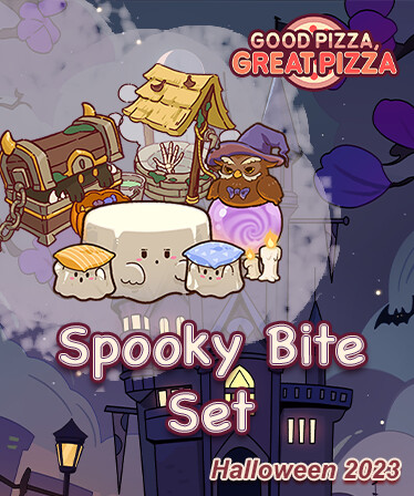 Good Pizza, Great Pizza - Spooky Bite Set - Halloween 2023