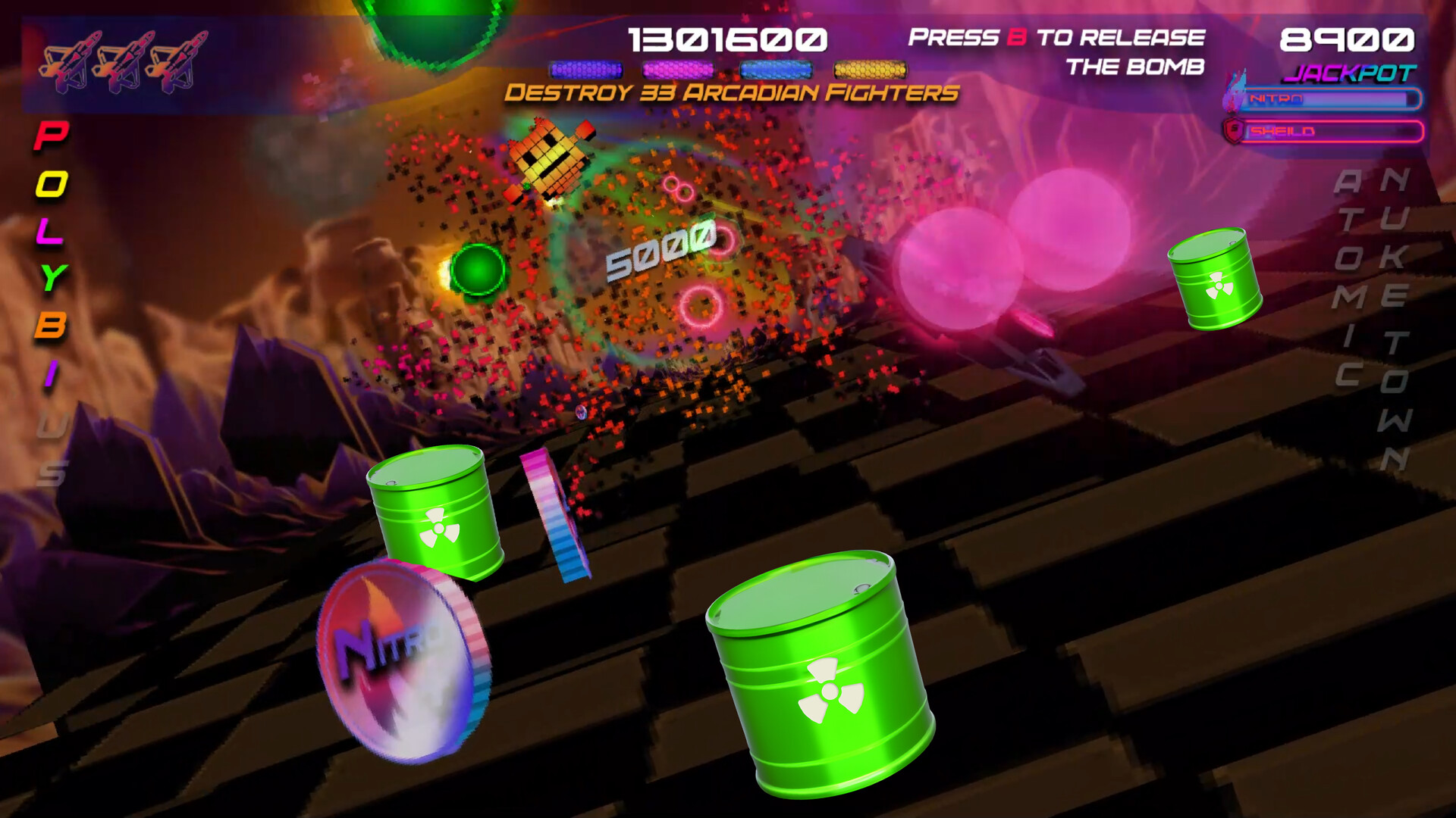 #4. Polybius Invaders 2 (Steam) Bởi: Jonni The Dodger