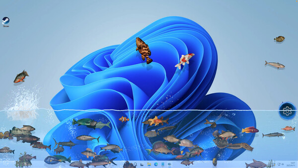 Screenshot z Cyber Fish King Screenshot z Cyber Fish King