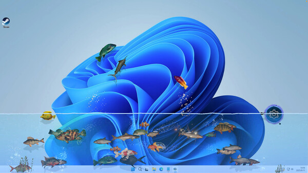 Screenshot z Cyber Fish King Screenshot z Cyber Fish King