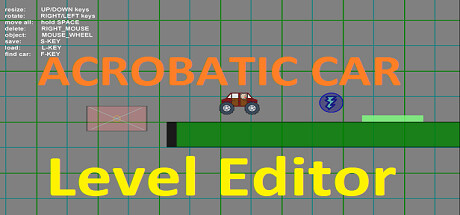 ACROBATIC CAR - Level Editor game cover