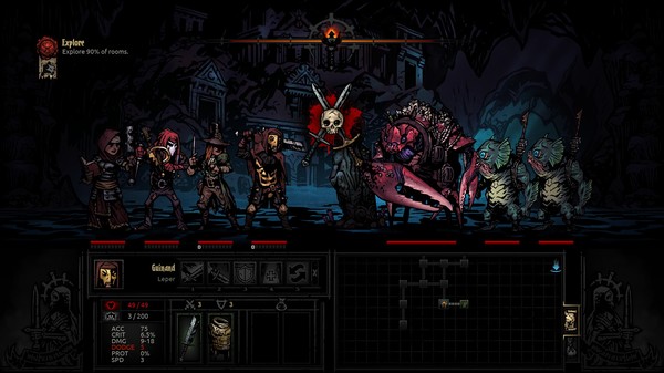 Скриншот игры Darkest Dungeon® — 4