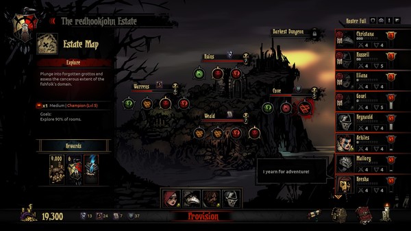 Скриншот игры Darkest Dungeon® — 12