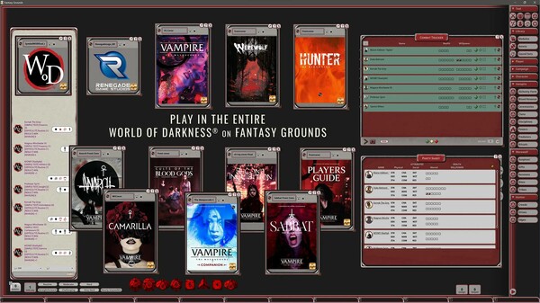 Fantasy Grounds - Vampire: The Masquerade Roleplaying Game 5th Edition Players Guide