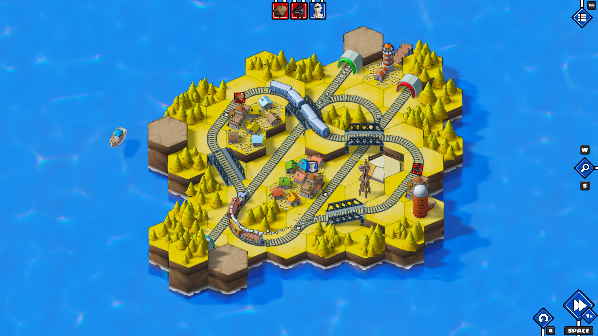 Скриншот Railway Islands 2 - Puzzle — кадр 5