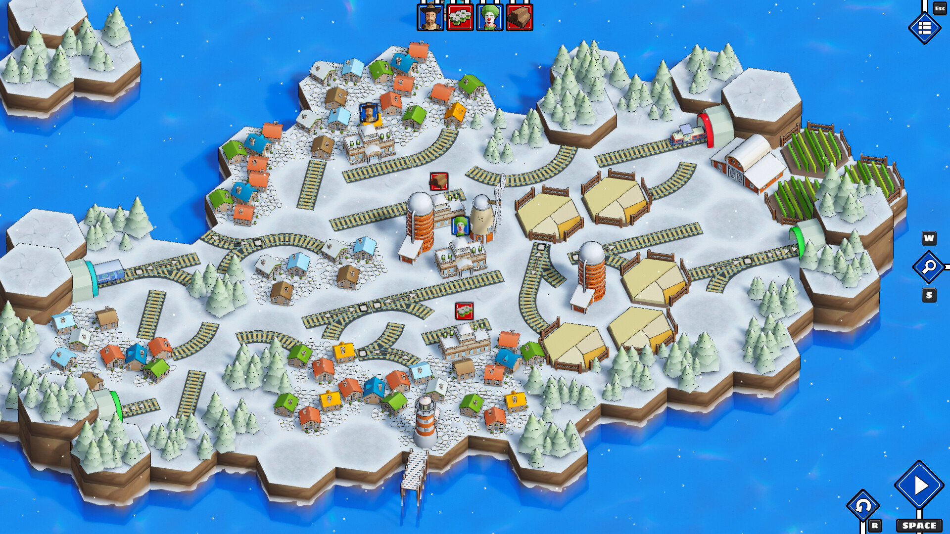Railway Islands 2 - Puzzle screenshot #2