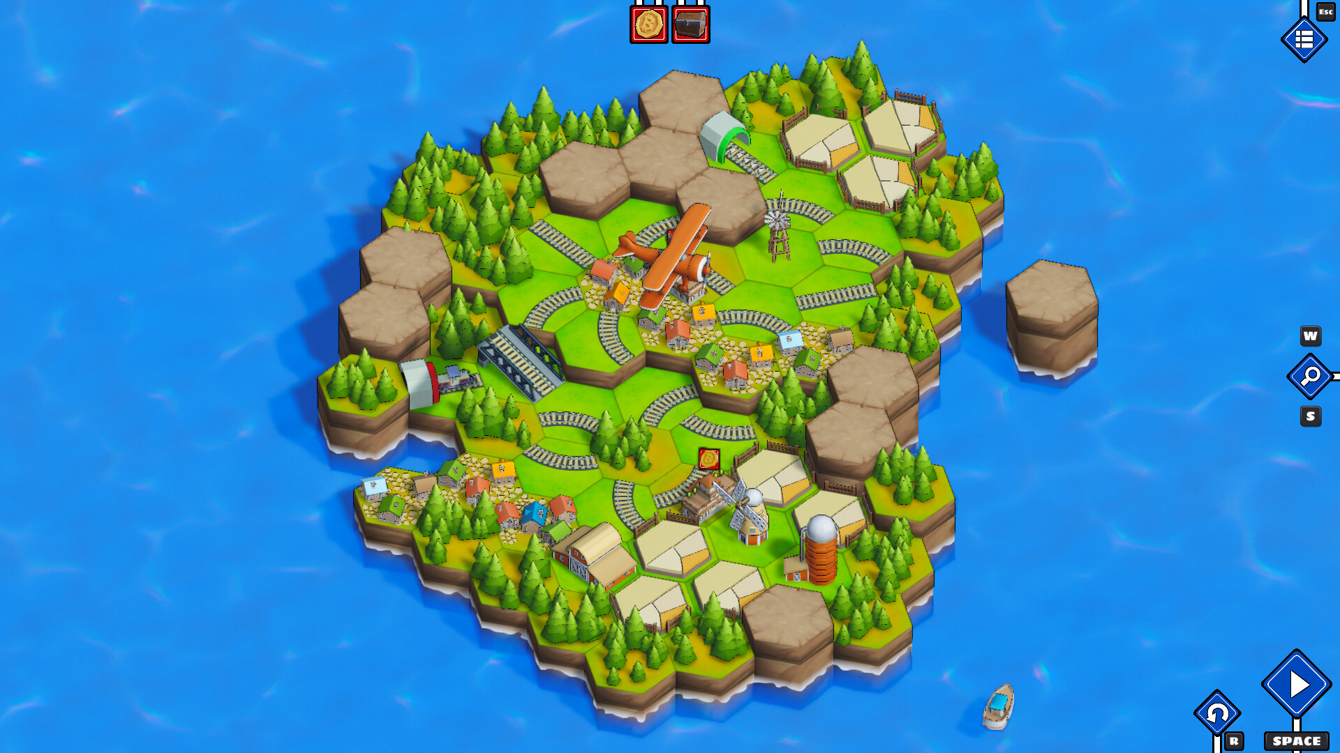 Скриншот Railway Islands 2 - Puzzle — кадр 1