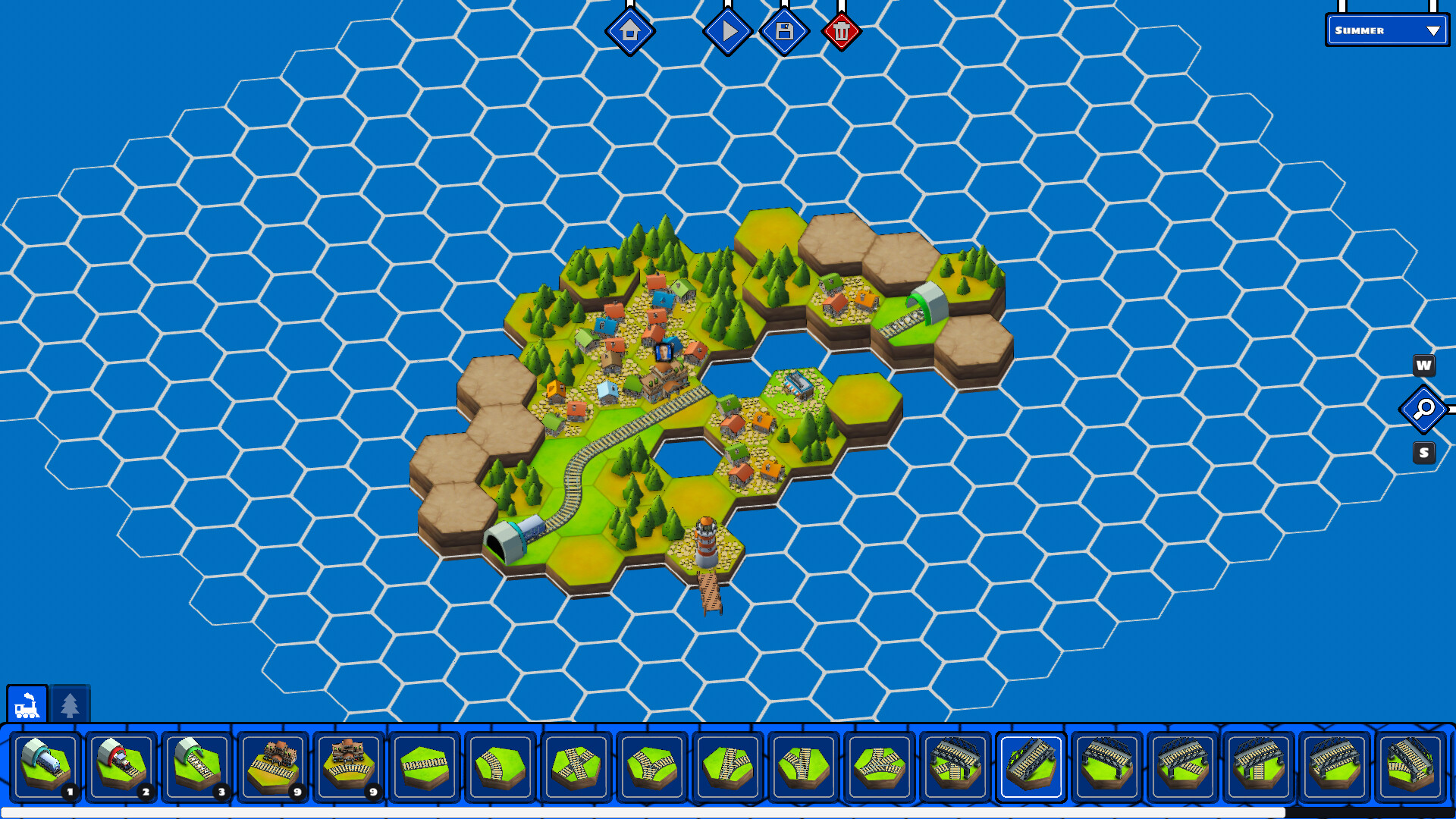 Скриншот Railway Islands 2 - Puzzle — кадр 4