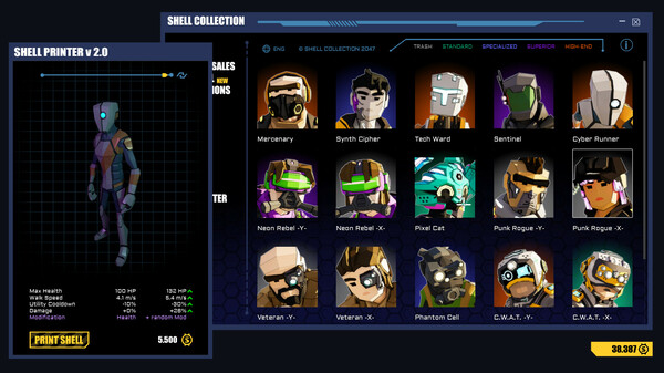 Shell Runner Screenshot