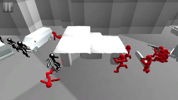 Screenshot z Battle Simulator: Counter Stickman Screenshot z Battle Simulator: Counter Stickman