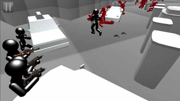 Screenshot z Battle Simulator: Counter Stickman Screenshot z Battle Simulator: Counter Stickman