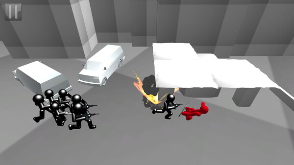 Screenshot z Battle Simulator: Counter Stickman Screenshot z Battle Simulator: Counter Stickman