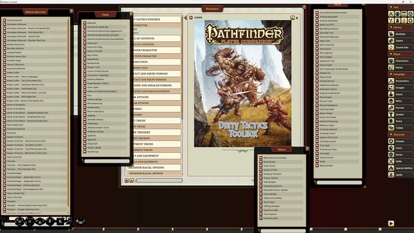 Fantasy Grounds - Pathfinder RPG - Pathfinder Companion: Dirty Tactics Toolbox