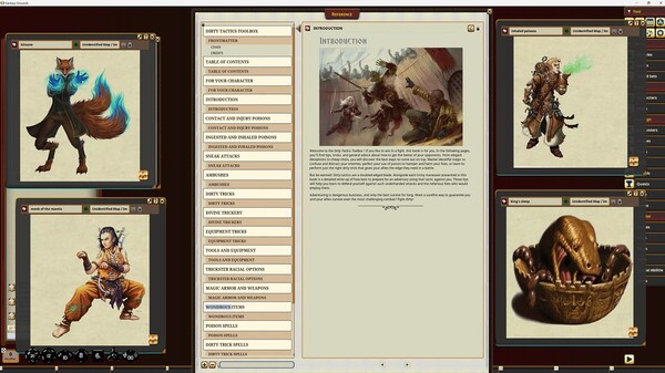 Fantasy Grounds - Pathfinder RPG - Pathfinder Companion: Dirty Tactics Toolbox
