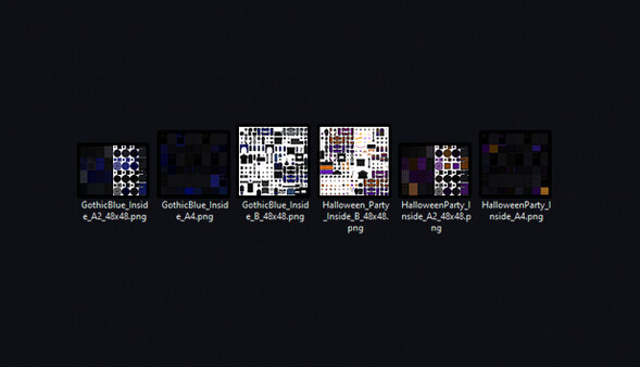 RPG Maker MV - Gothic Blue Halloween Party