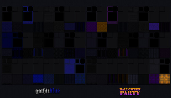 RPG Maker MV - Gothic Blue Halloween Party